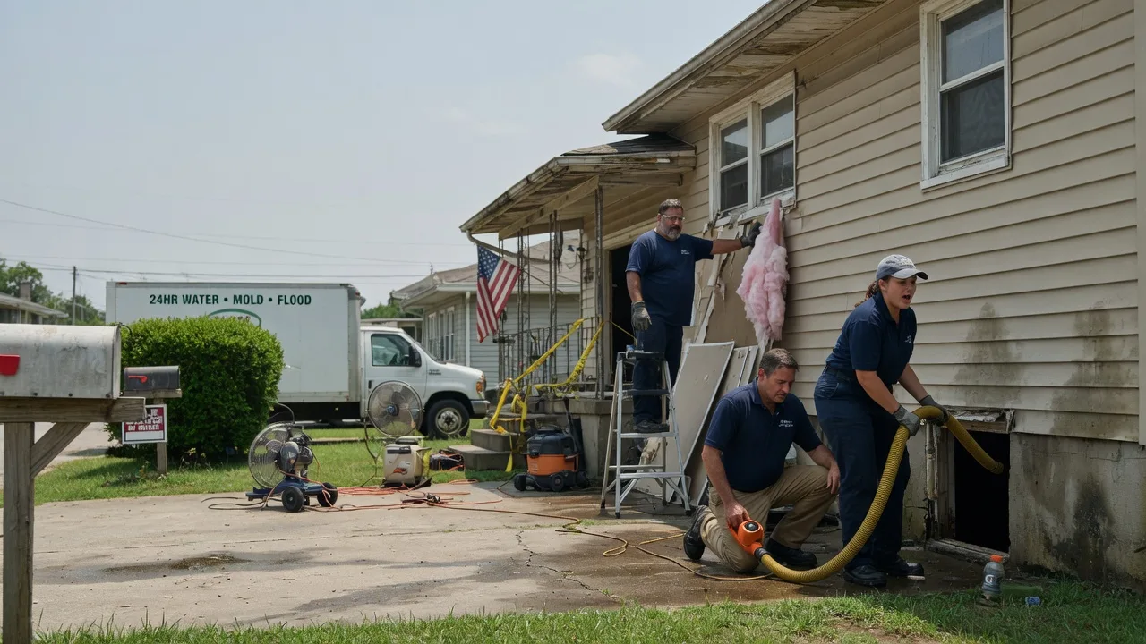 Water Damage Repair in Nolanville, TX near me